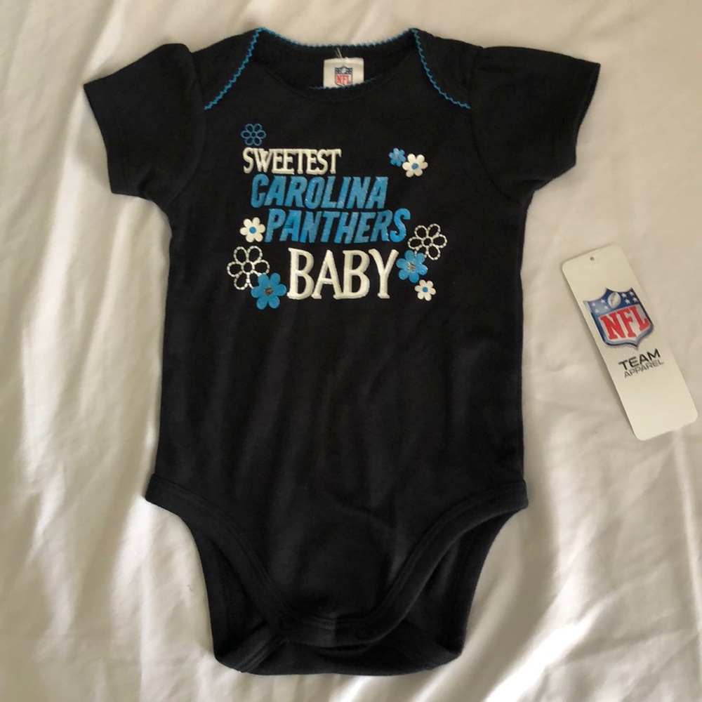 Carolina Panthers Baby Onesie